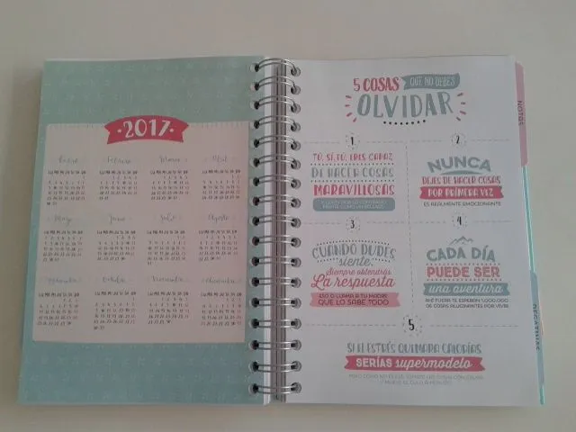 Mi agenda 2015 - 2016 de Mr Wonderful | Mariposa Sin Alas