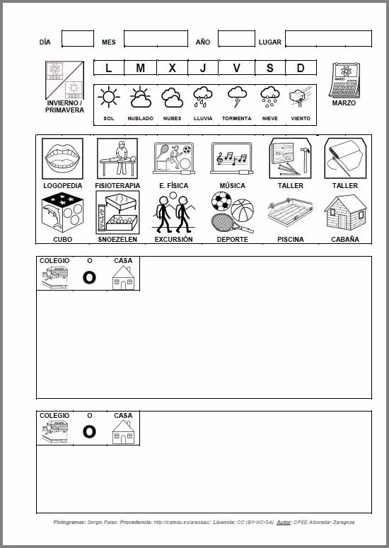 Informática para Educación Especial: Agenda Escolar 2011-12 ...