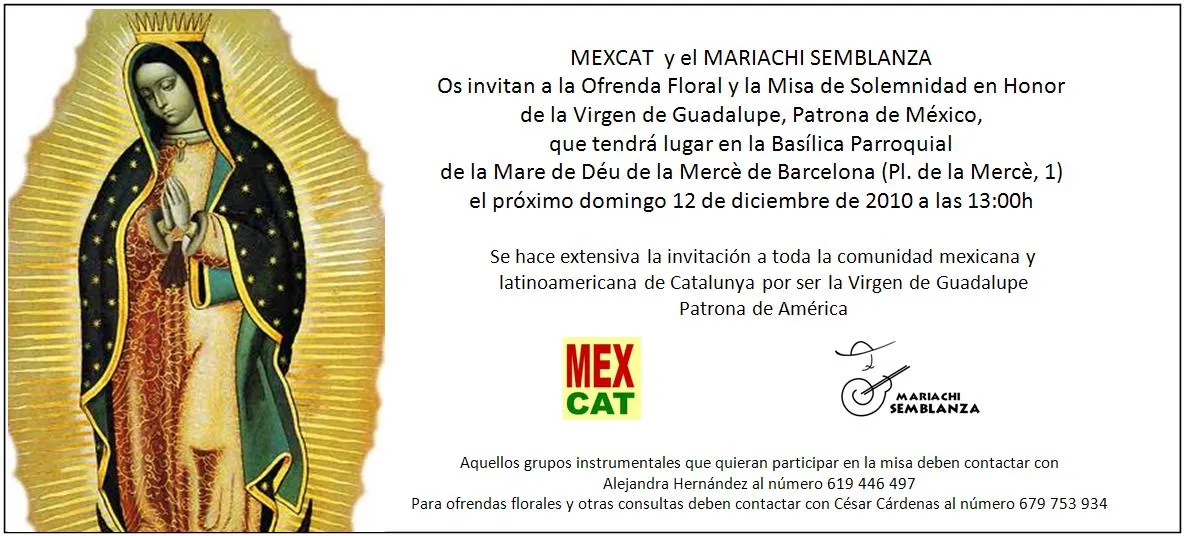 Agenda MEXCAT: diciembre 2000