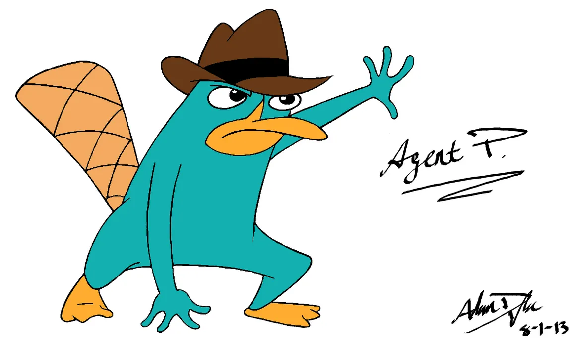Agent P. aka Perry the Platypus by MechEDisneyHokie on DeviantArt