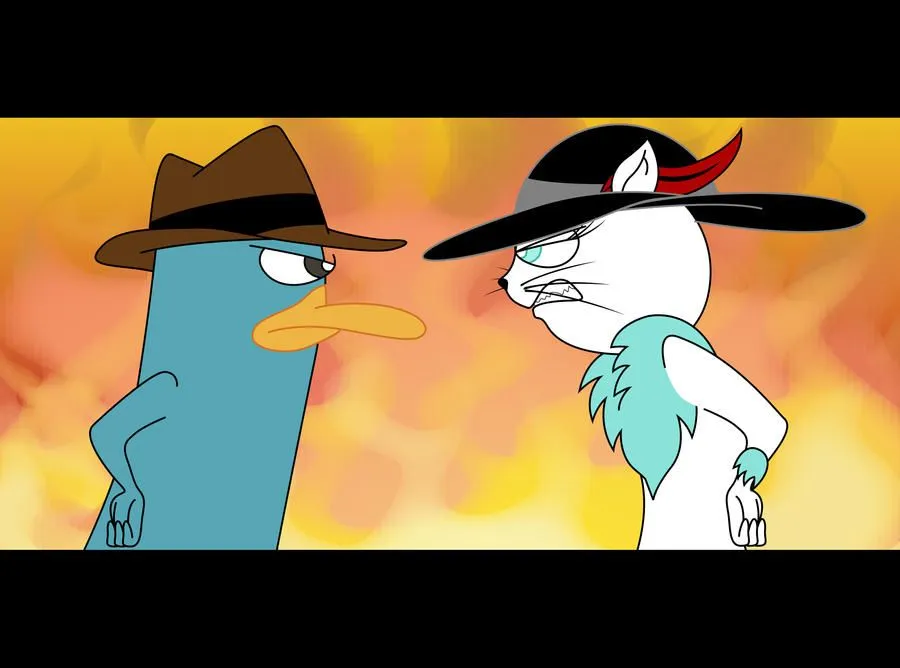 Agent Perry vs AntiAgent Cathy by ~SianaLaurie on deviantART