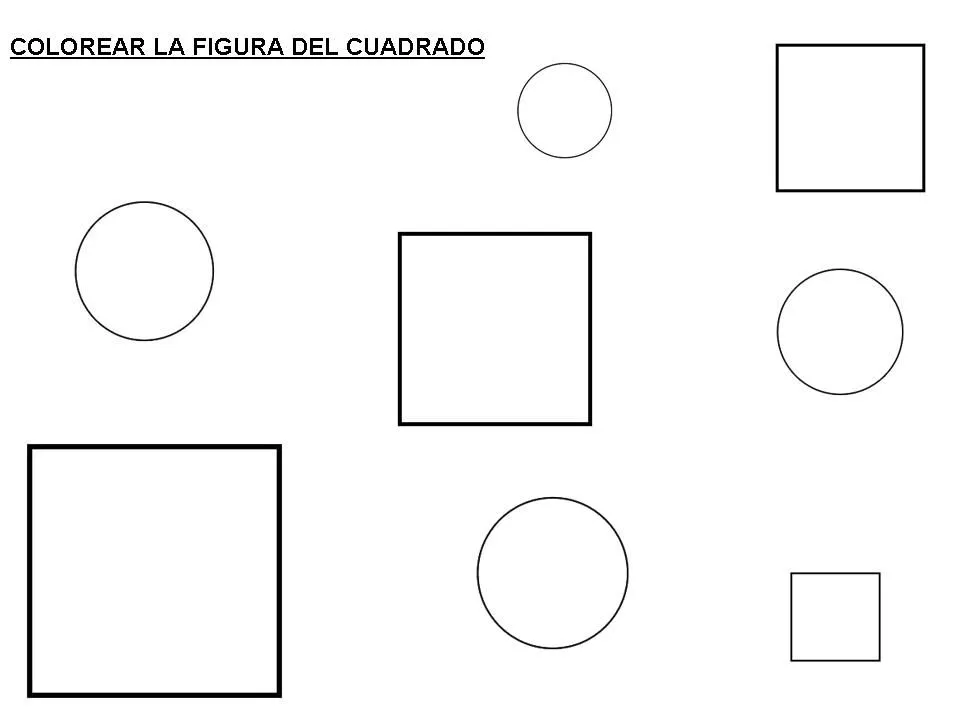 Fichas cuadrado - Imagui