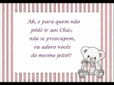 Frases de agradecimento para cha de fraldas - Imagui