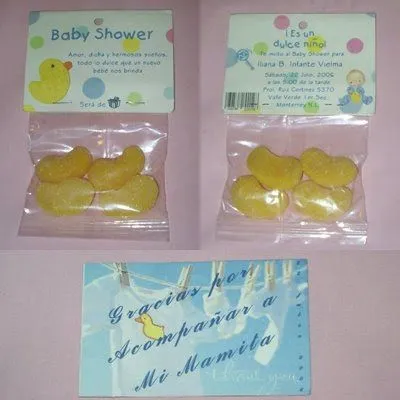 Agradecimientos de baby shower niña - Imagui