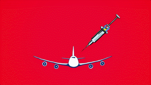 Airplane Animated GIF
