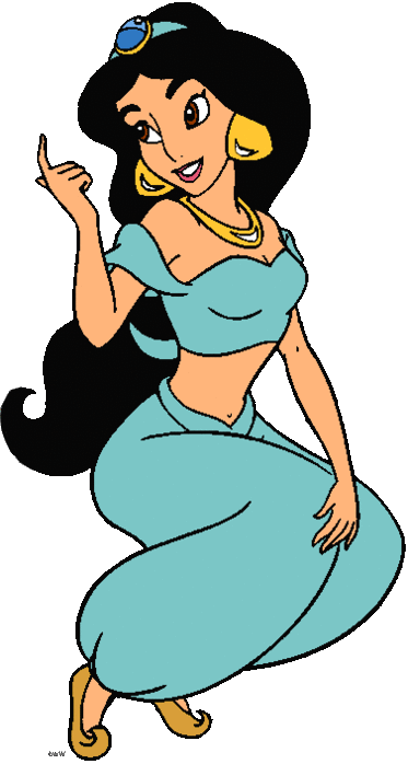 aladino y su Lampara maravillosa Jazmín Personajes de Disney ...