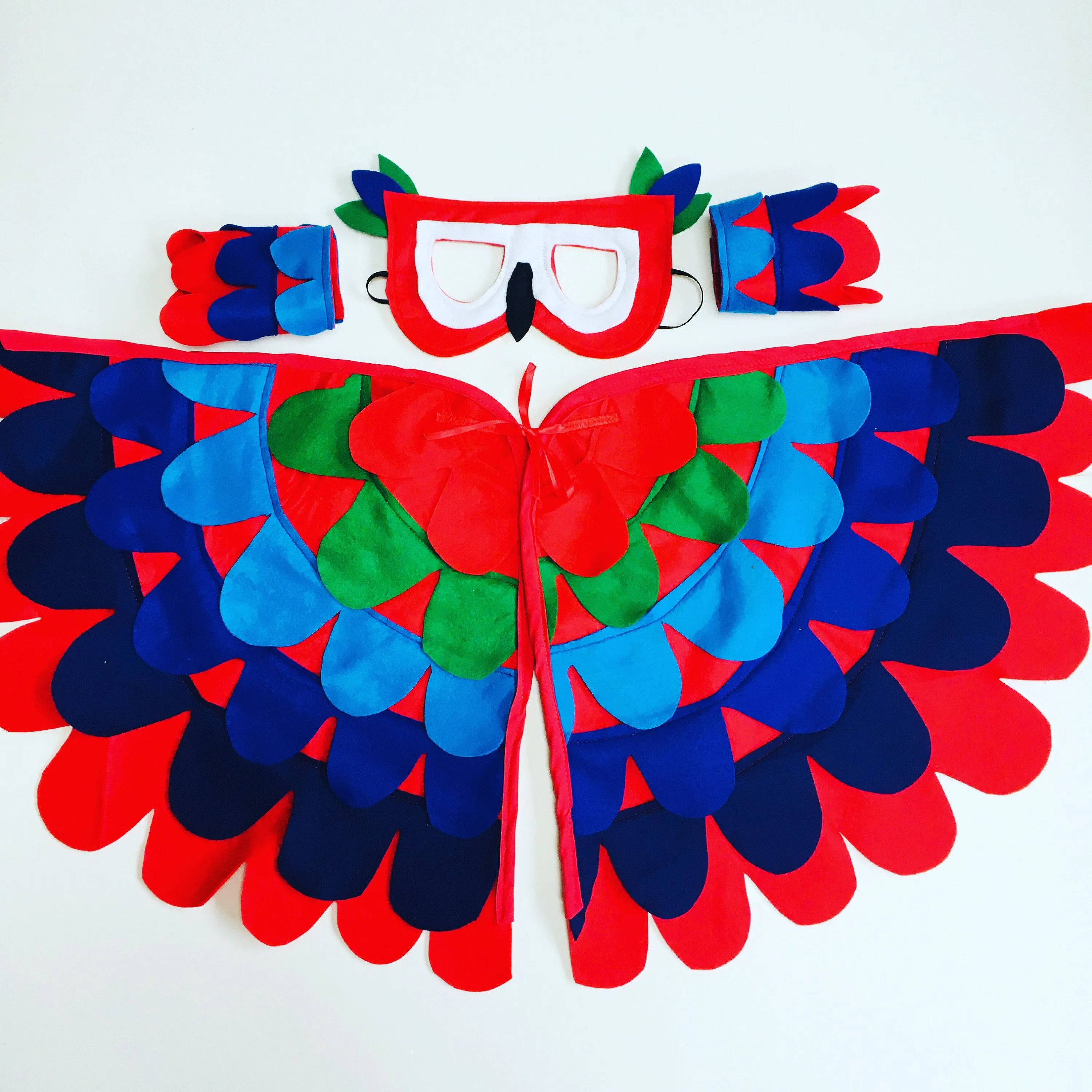 Alas de loro de Halloween para niños disfraz de guacamayo - Etsy México