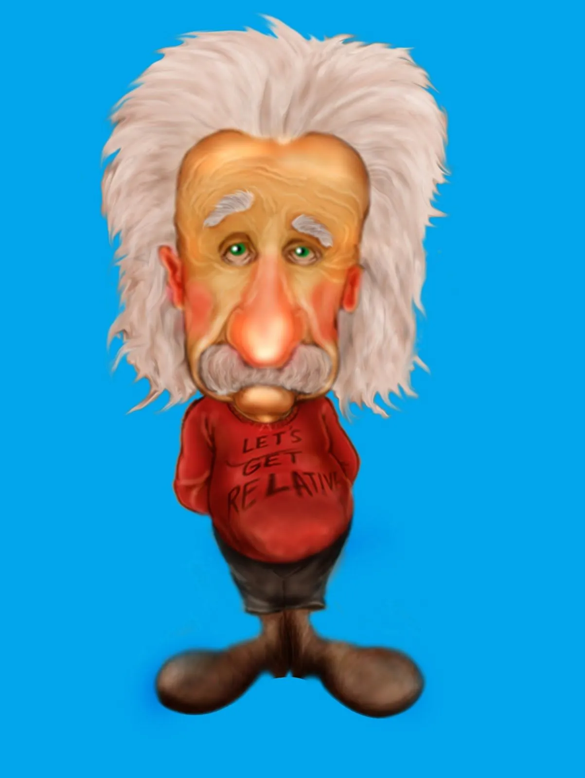 Albert einstein caricatura - Imagui