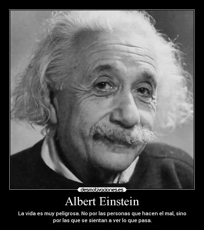 Albert Einstein | Desmotivaciones