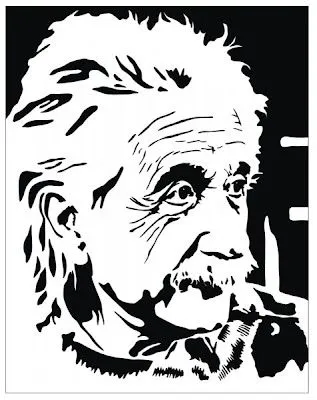 Albert Einstein en dibujo - Imagui