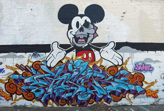 albotas: Daily Graffiti: Mickey Mouse Edition ... -