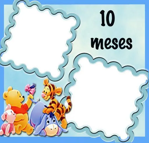 ALBUM DE BEBE CON IMAGENES DE WINNI POOH