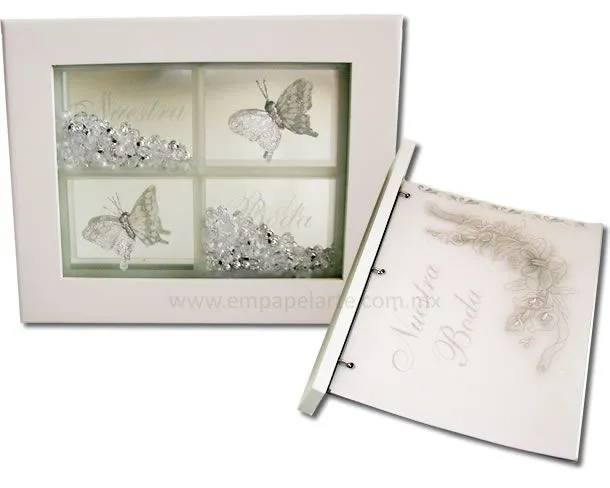 Album para Boda con Mariposas ...( + )