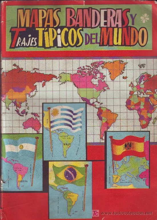 ALBUM TRAJES TIPICOS DEL MUNDO (Papel - Cromos y Álbumes - Álbumes ...