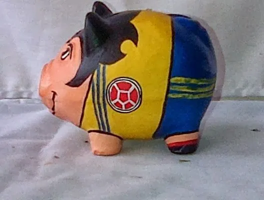 Alcancias de marranos pintadas - Imagui