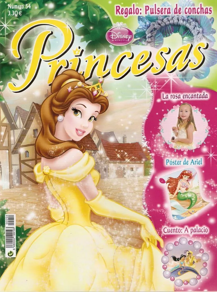 alcanzamos el numero 54 de la revista princesas disney y bella se ...