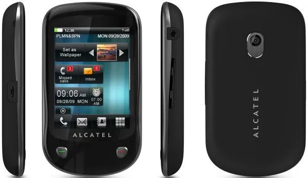 Alcatel OT-710, teléfono móvil para escuchar música y tuitear ...