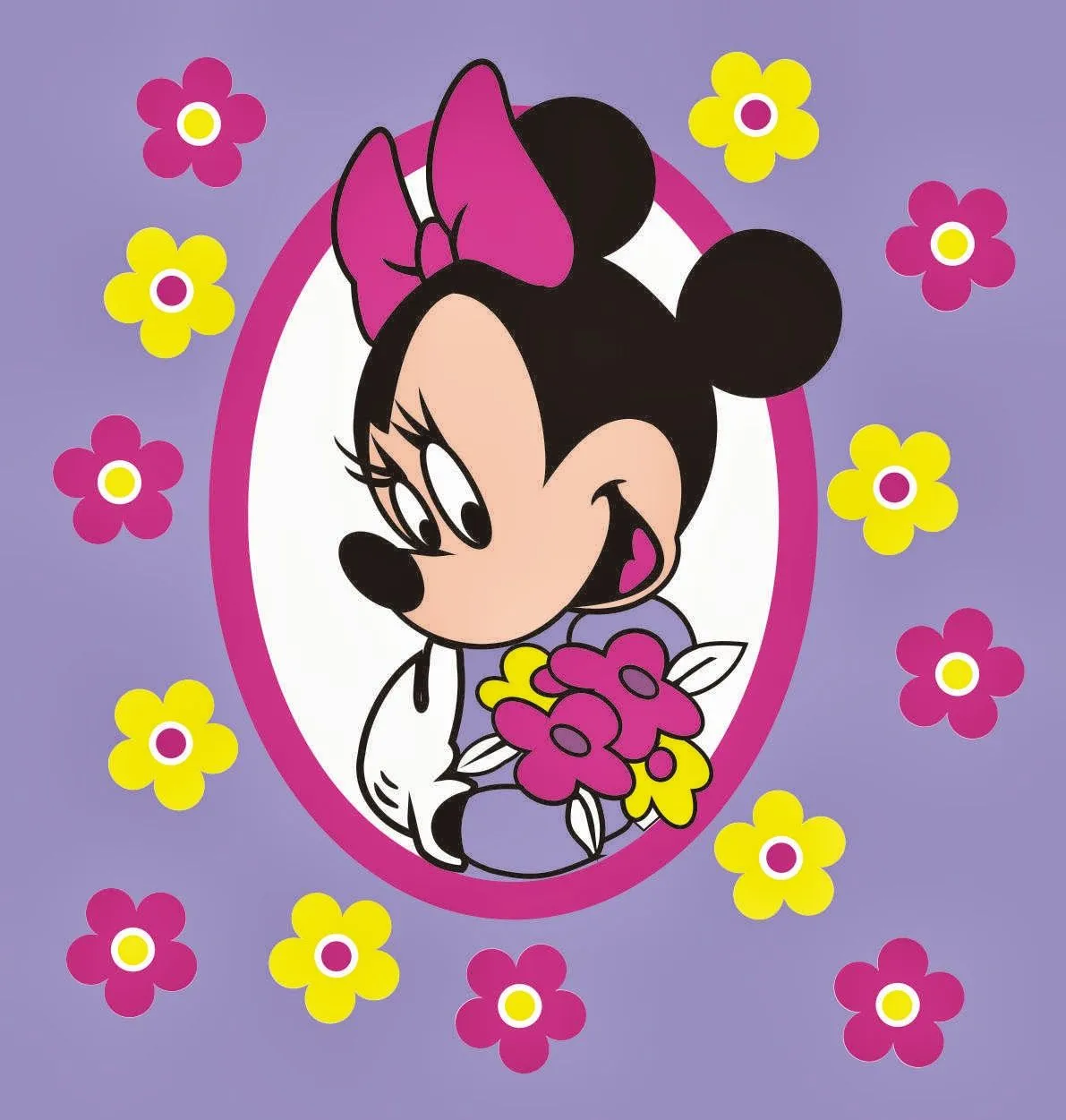 AldLogos: Minnie mouse en vectores para estampar