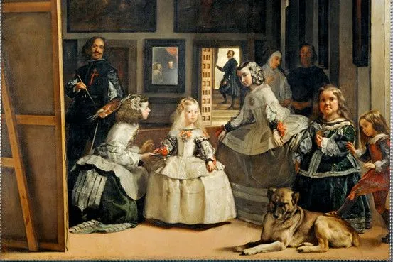 Aldo Dibujo Pintura y Artes: Caricatura del Cuadro: “Las Meninas ...