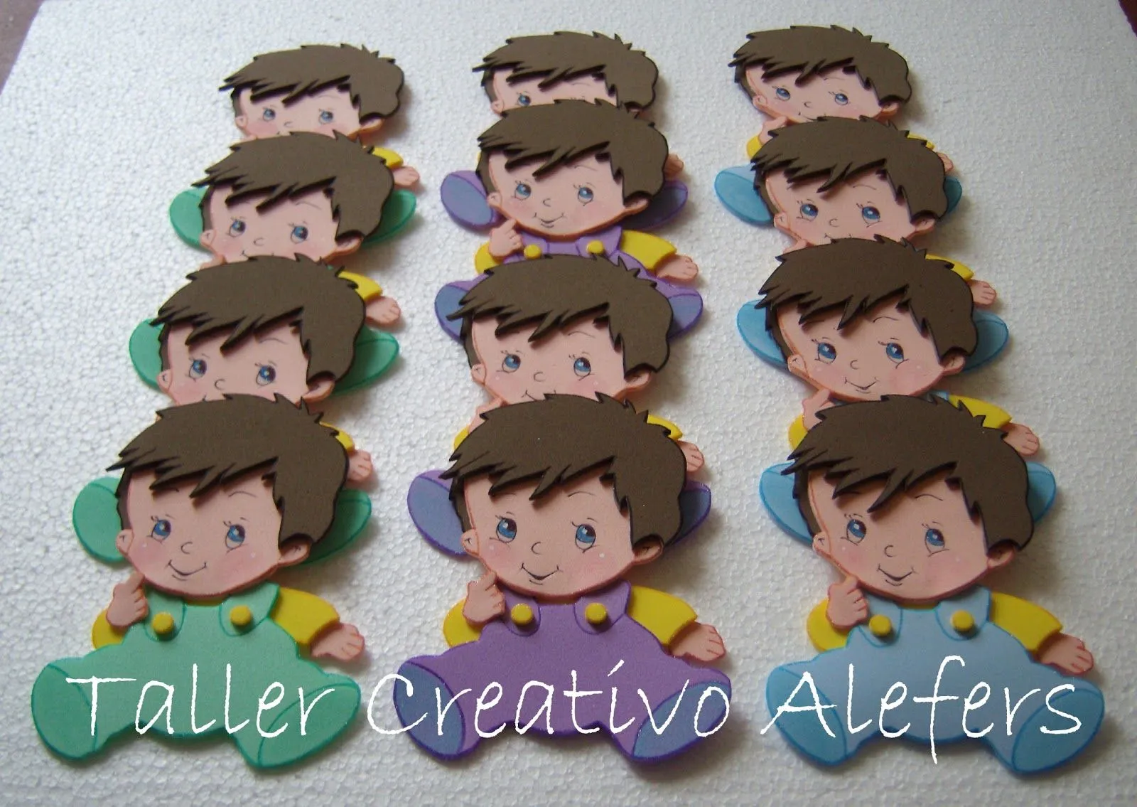 ALEFERS TALLER CREATIVO.: RECUERDITOS DE NACIMIENTO Y BABY SHOWER