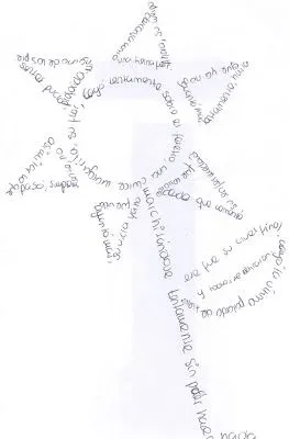 alegría y color: CALIGRAMAS alegría y color: CALIGRAMAS