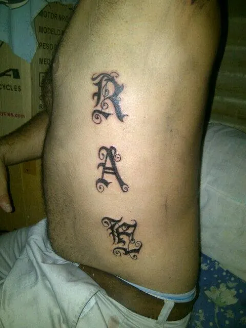 Alex Tattoo Mcy on Twitter: "Letras goticas tribales... Domicilio ...