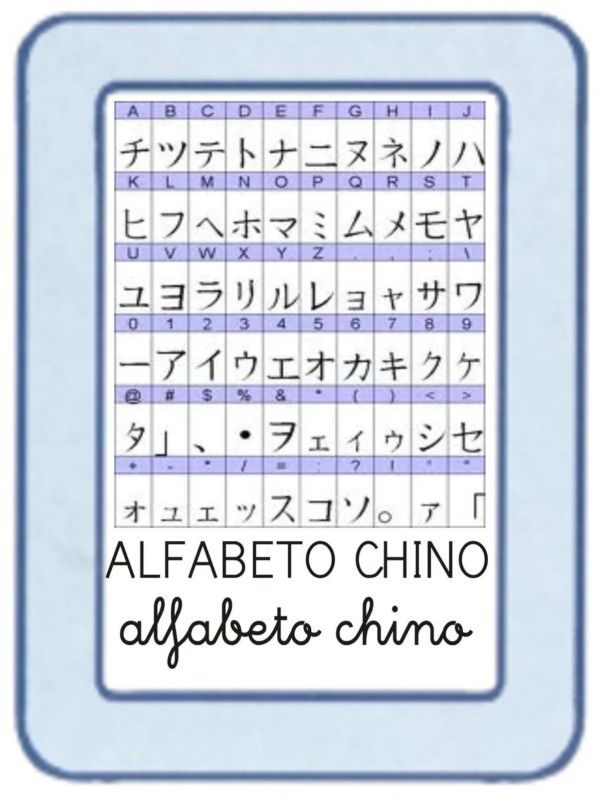 alfabeto chino | Alfabeto Chino Letras Chinas Pictures Kamistad ...