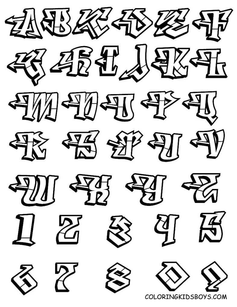 alfabeto en graf by breve95 on DeviantArt