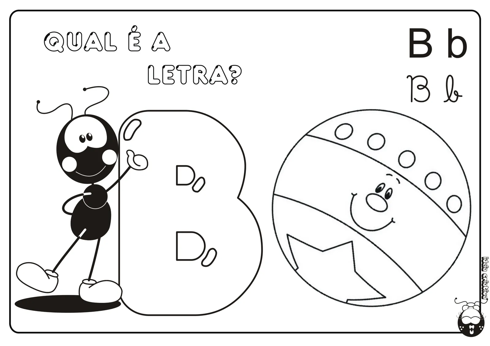 Alfabeto Smiliguido pra Imprimir Letra A, B, C | Ideia Criativa ...