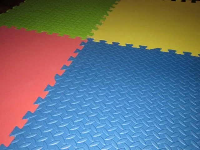 Pisos de Goma Eva o Tatamis | Troquelados Franklin Chile