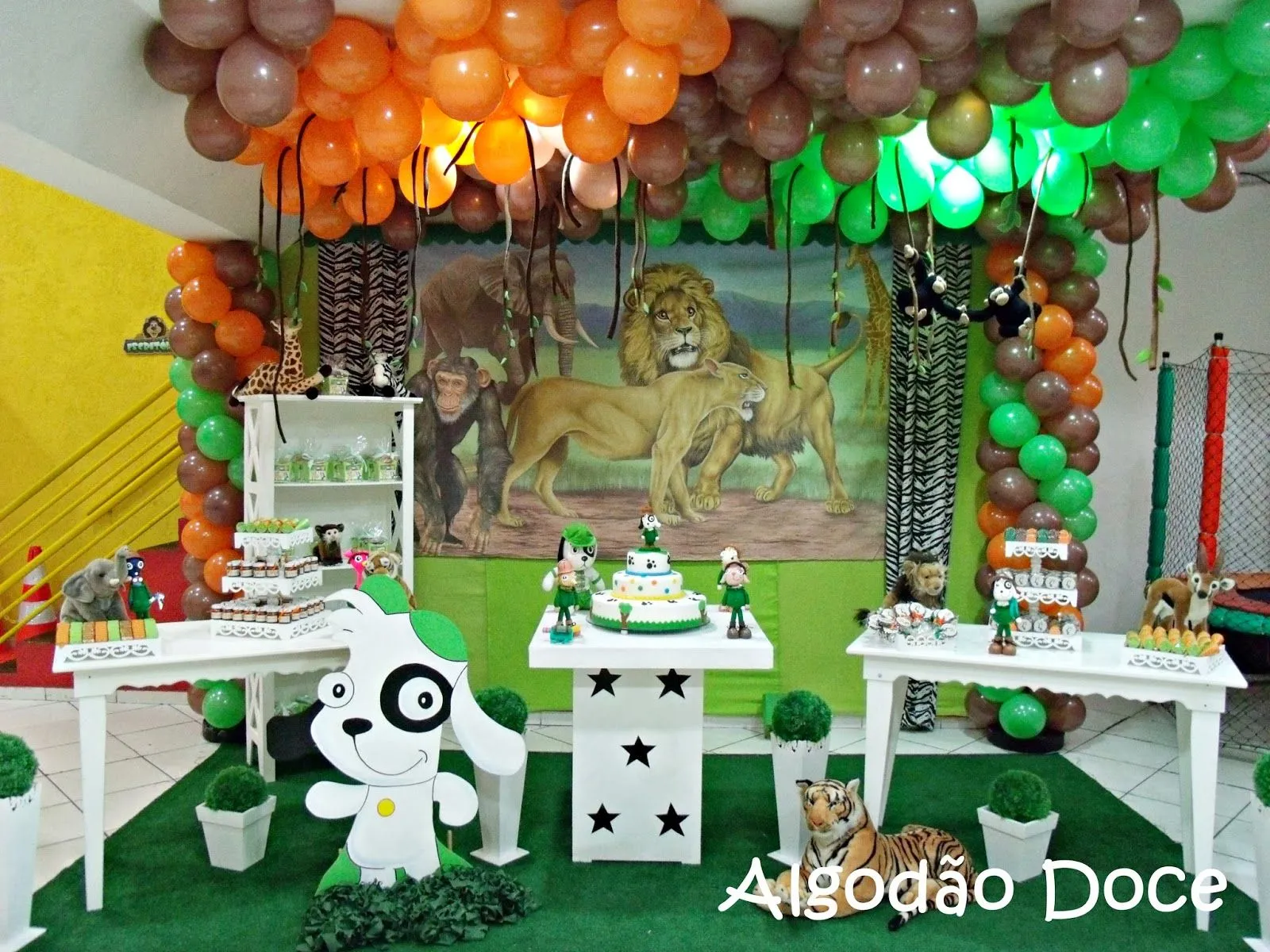 ALGODÃO DOCE: Festa Doki