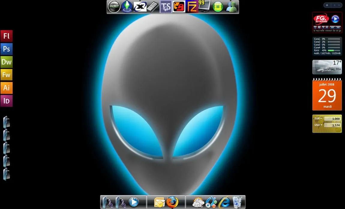 Alienware Wallpaper by HD by *BlackLevis on deviantART