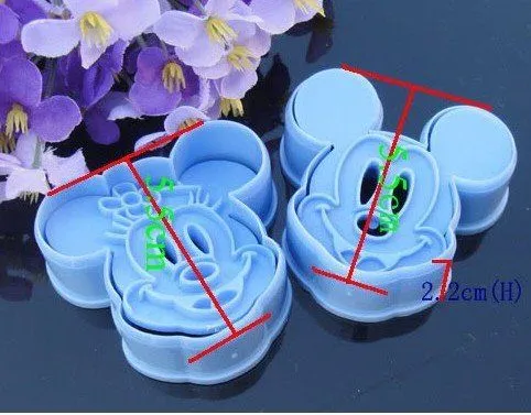 Aliexpress: Popular Minnie Mouse galletas ensartenes de aluminio pan