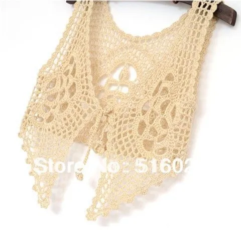 Aliexpress.com : Buy Cropped Tops Hippie Vest Women Crochet bolero ...