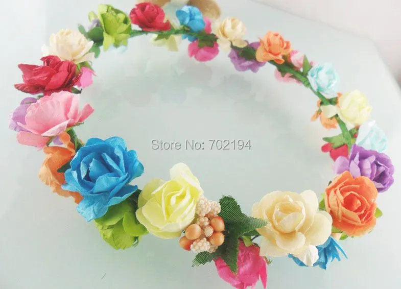 Aliexpress.com: Comprar 10x colorida Hawaii garland flor de la ...