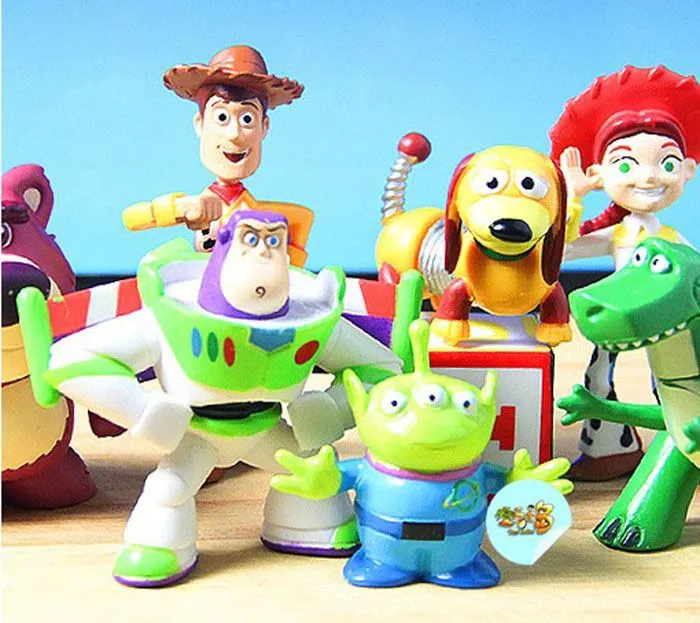 Aliexpress.com: Comprar 2015 nuevos niños 8 unid Toy Story 3 ...