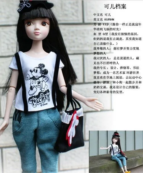 Aliexpress.com: Comprar Envío gratis 29 cm Kurhn muñecas muñecas ...