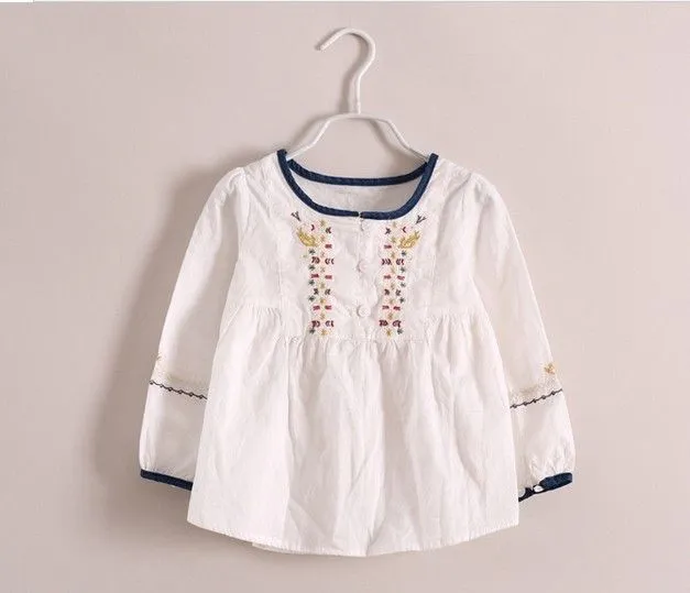 Aliexpress.com: Comprar Niños niñas de algodón camisa bebe niña ...