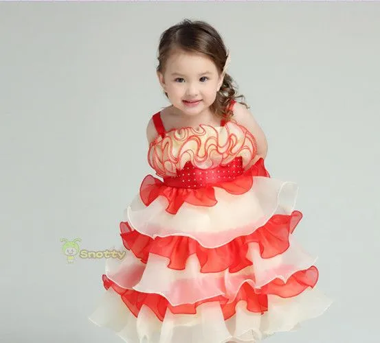 Aliexpress.com: Comprar Rose vestidos fiesta kids wear para las ...