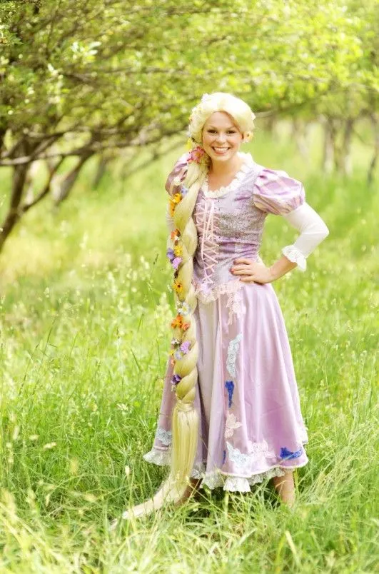 Aliexpress.com: Comprar Tangled Rapunzel princesa vestido de ...