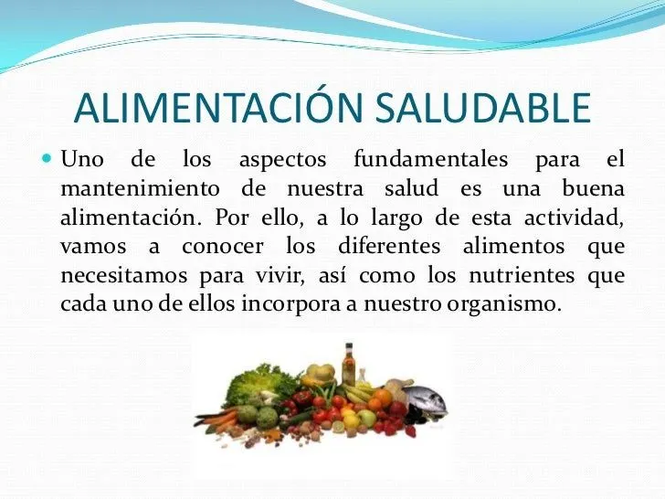 ALIMENTACIÓN PARA PRIMARIA