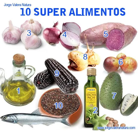 alimentos saludables y nutritivos