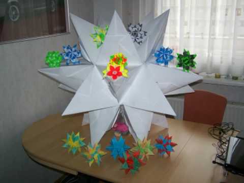 All comments on Bascetta Stern - Origami - Weihnachtsstern - Video ...