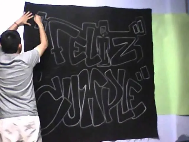 All comments on graffiti feliz cumple ..autr..Davo - YouTube