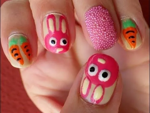 All comments on Uñas conejitos rosas - Rabbits nails - YouTube