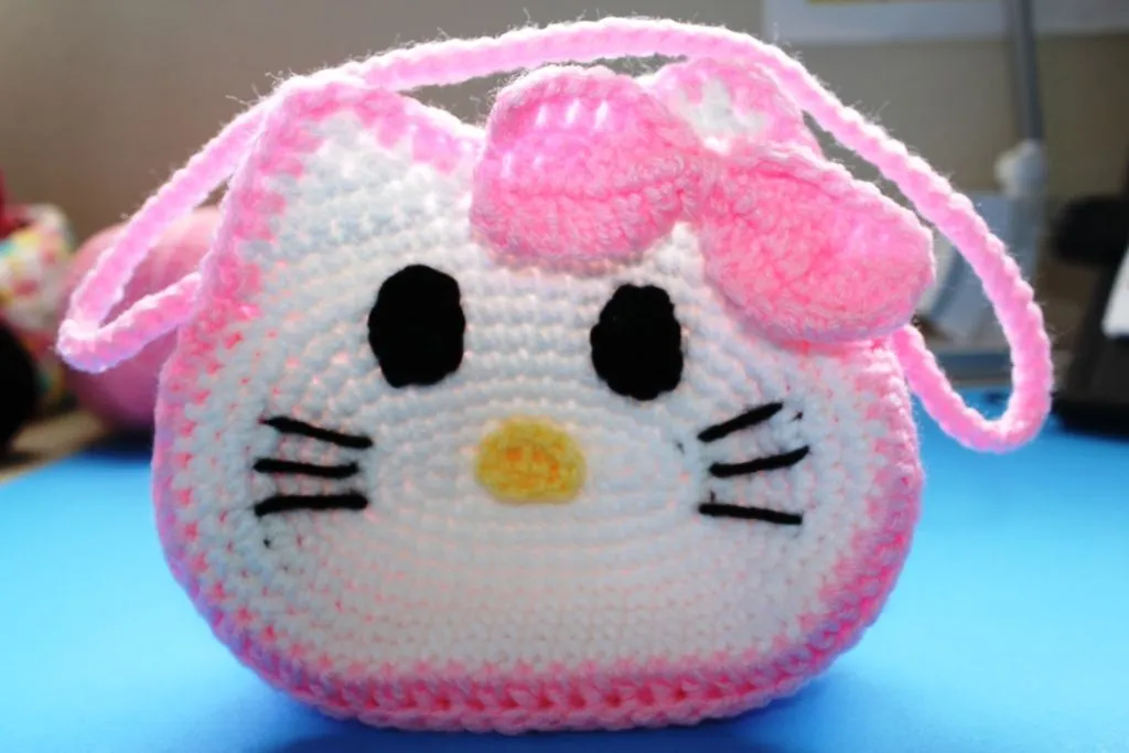 All Crafts Channel : #Crochet "Hello Kitty" Inspired Little Girls ...