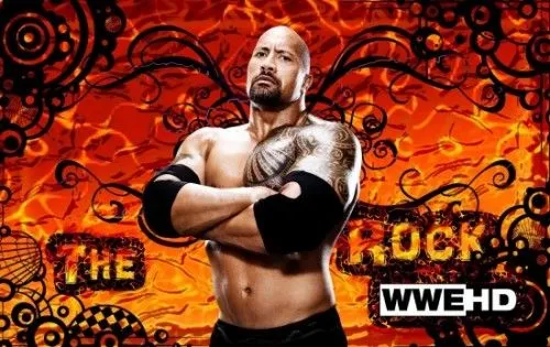 ALL SPORTS PLAYERS: Wwe The Rock New HD Wallpapers 2013