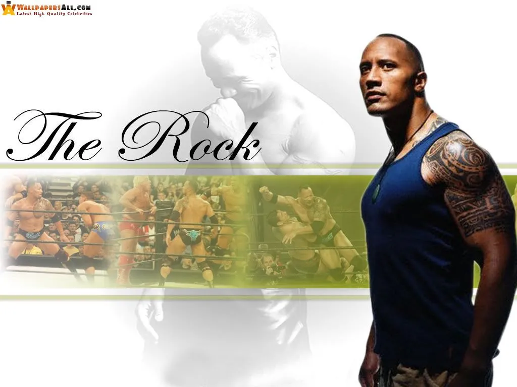 ALL SUPERSTAR WALLPAPER: Wwe The Rock Wallpaper