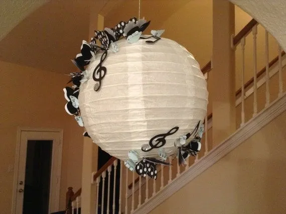 8 All That Jazz paper lantern butterfly lantern por New8eginnings