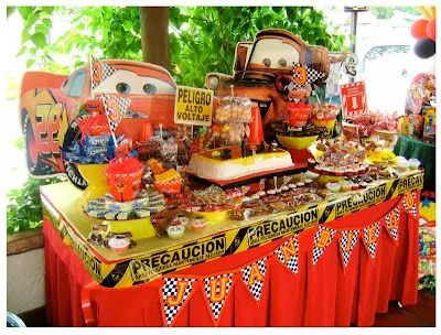 allDesign|: Disney CARS! · Decoración de Evento Infantil.